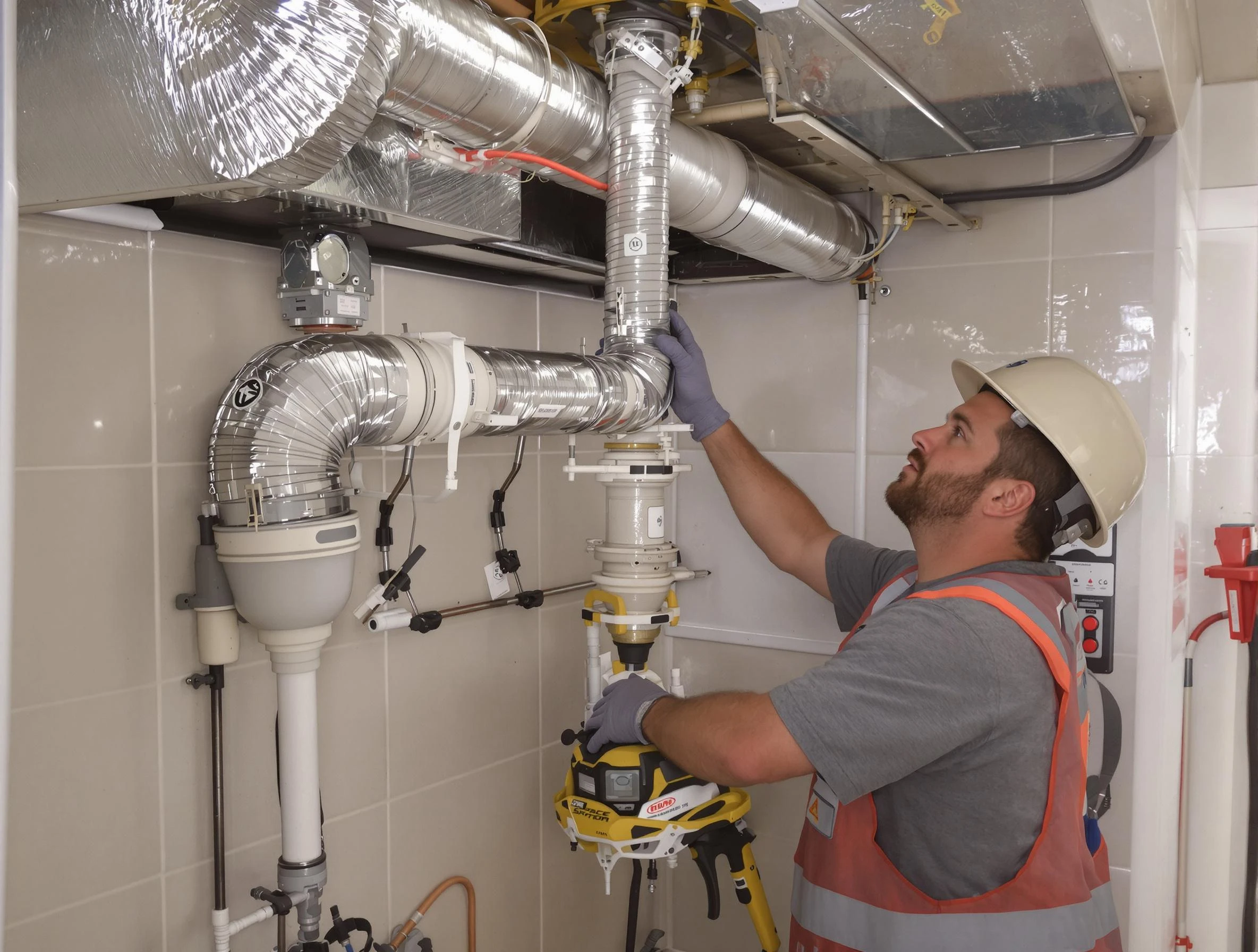 North Strabane Dryer Vent Cleaning expert performing professional dryer vent repair and installation in North Strabane