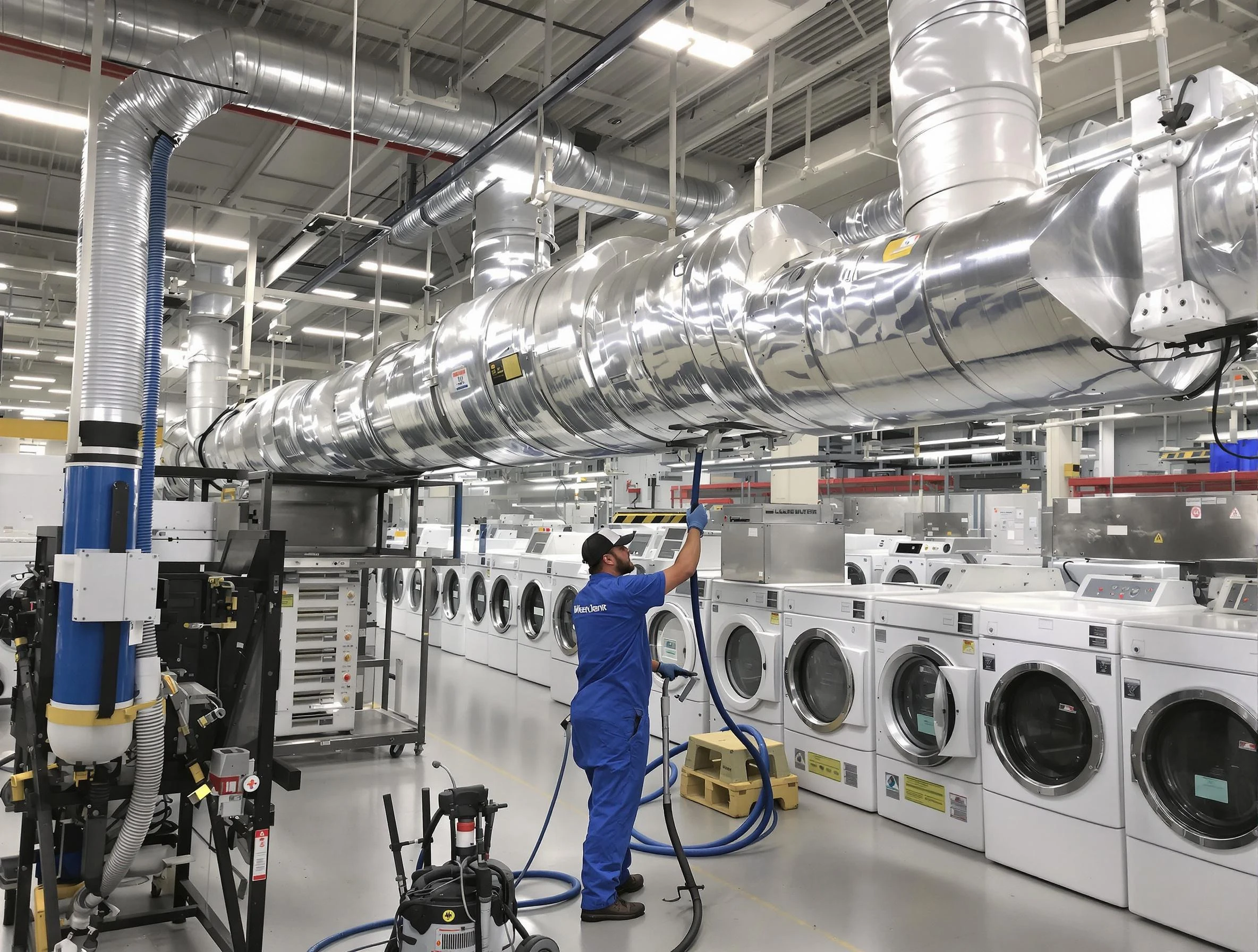 North Strabane Dryer Vent Cleaning team performing heavy-duty industrial dryer vent cleaning in North Strabane